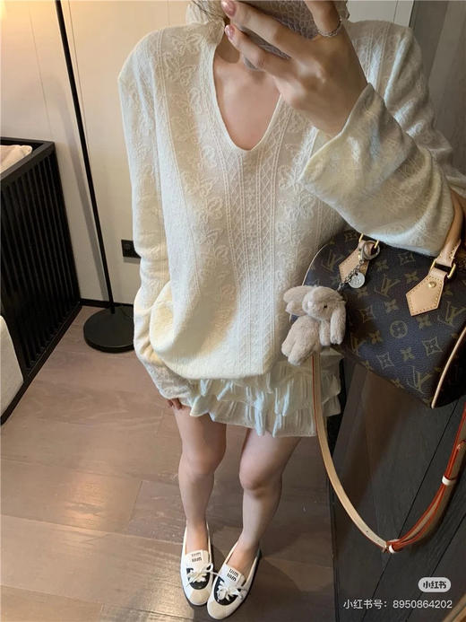 羊毛提花唯美打底 商品图2