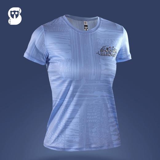 严素跑步TEE,跑步即艺术 RUNNING IS AN ART,男/女款,轻量 短袖T恤 速干快干 严素态度 商品图1
