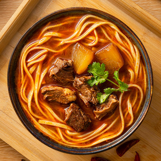 良工坊台湾风味红烧牛肉面480g 商品图4