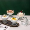 「轻奢简约」玻璃甜品杯冰激凌水果冰淇淋杯子家用水果捞酸奶杯餐饮用具 商品缩略图0