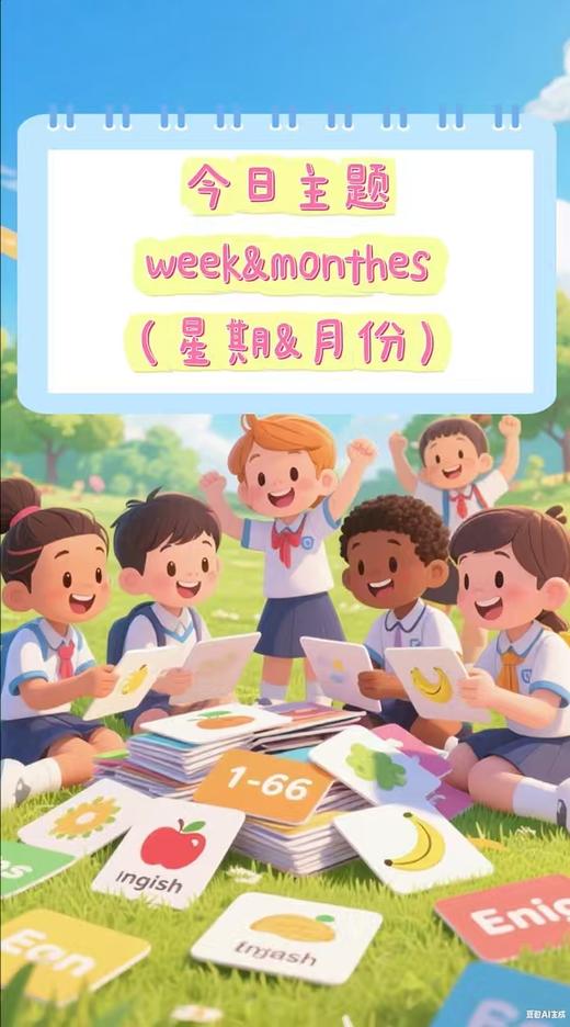 Lesson104《week&month》星期和月份 商品图0