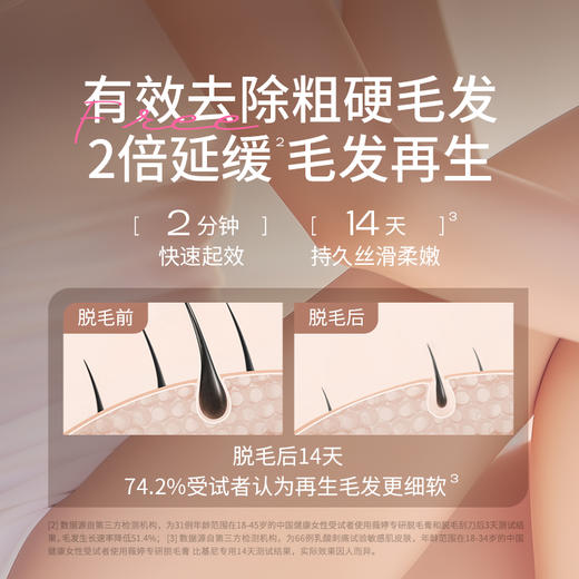 【比基尼专用】Veet薇婷专研脱毛膏比基尼专用50ml 商品图2