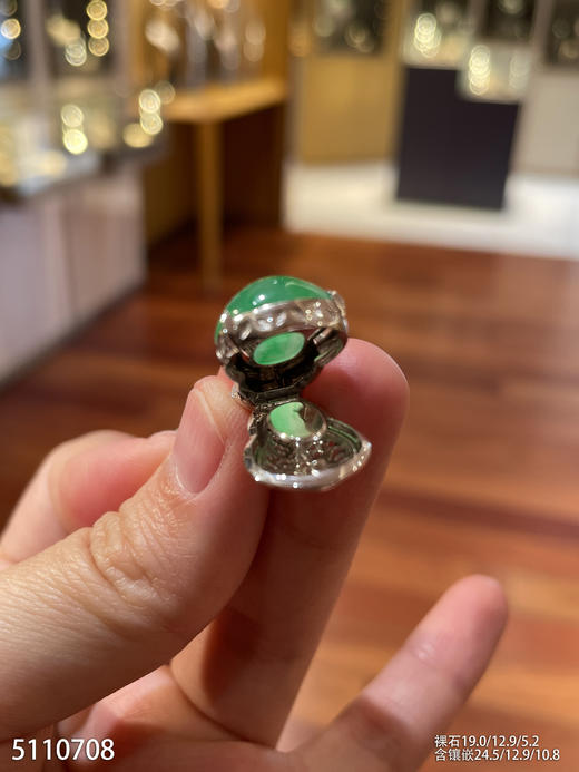 高冰种飘翠葫芦吊坠   79999【5110708】 商品图7