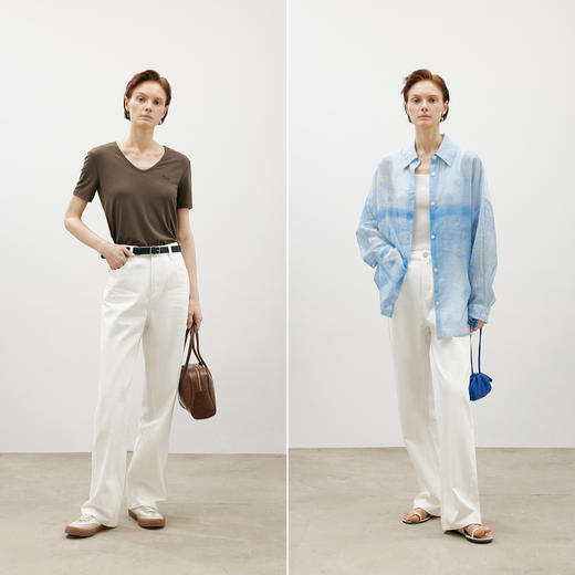 【经典款】【商场同款】麦檬夏牛仔长裤5995150932 商品图2