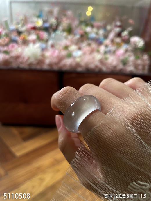 玻璃种木那扳指【5110508】圈口11.5~具体价格微信咨询 商品图6