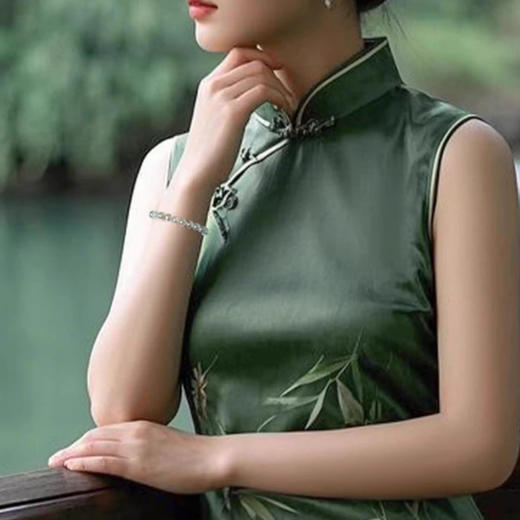 天然绿幽灵水晶手串8mm 商品图2