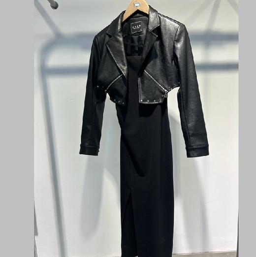 P&X设计师女装 春季新款 套装长裙甜酷辣妹流行款 824114820B 黑色 商品图0