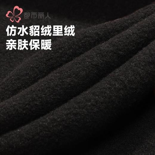 都市丽人打底裤女士保暖裤棉粘女士打底裤一体裤厚踩脚女裤LGH4A9 商品图5