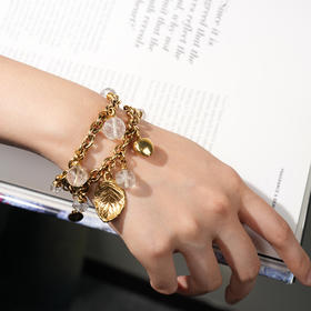 订购3个月到｜Goossens Paris-BRACELET SOUPLE BALADE-岩石水晶 手链［法国设计师］