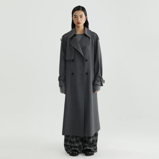 朵拉梵西风衣F28C1603 商品图0