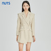 NUTS商场同款春秋季纯色时尚通勤气质休闲西装外套女315048052B 商品缩略图1