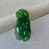 和田玉（碧玉-菠菜绿）挂件--佛手/31.7*18*15mm/10.97g 商品缩略图1