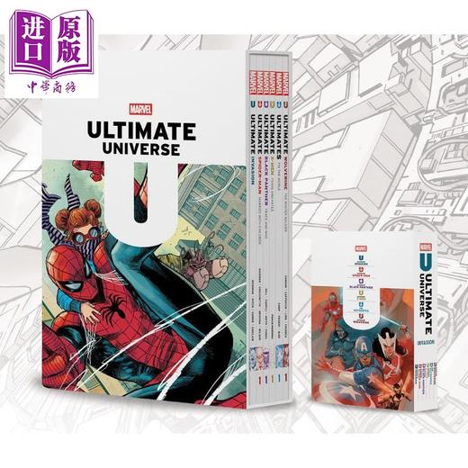 【中商原版】终极宇宙 入侵套装书盒版 乔纳森希克曼漫画 英文原版 Ultimate Universe Invasion Box Set Slipcase Jonathan Hickman 商品图0
