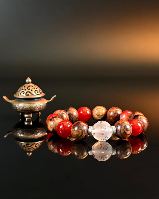 【降真款】九紫开运手串吊坠组合 商品图1