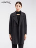 【商城同款】阿菁娜高端山羊绒中长款大衣F30D211029 商品缩略图3