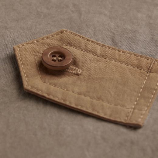 ROMI STUDIO“美式复古“不规则设计感轻薄拼色夹克外套 RWCAW64658 商品图4