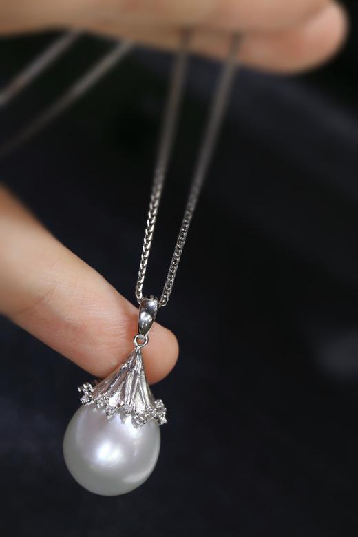 13-14mm澳白吊坠 商品图3