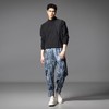 PINLI品立2025秋季新款潮牌扎染迷彩束脚工装裤男士宽松休闲长裤B253117033 商品缩略图4