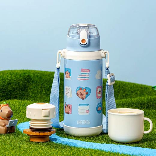 【春上新】9楼母婴生活馆 膳魔师儿童保温杯宝宝吸管杯学生便携直饮杯居家外出水杯600ml 吊牌价：398元 活动价：348元 商品图0