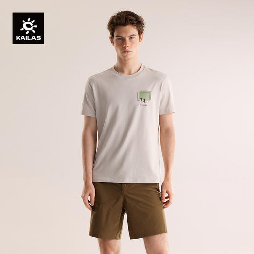 KAILAS凯乐石 中性款人生第一座雪山棉T KG2537139 商品图0