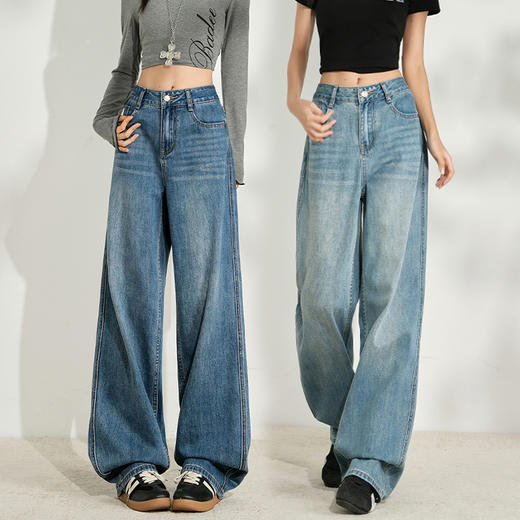 馥迦时髦百搭窄版牛仔裤 商品图8