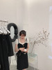 金蘑菇菇【夏日女友 ribbon系列】小心机藏肉纯色气质吊带连衣裙 商品缩略图7