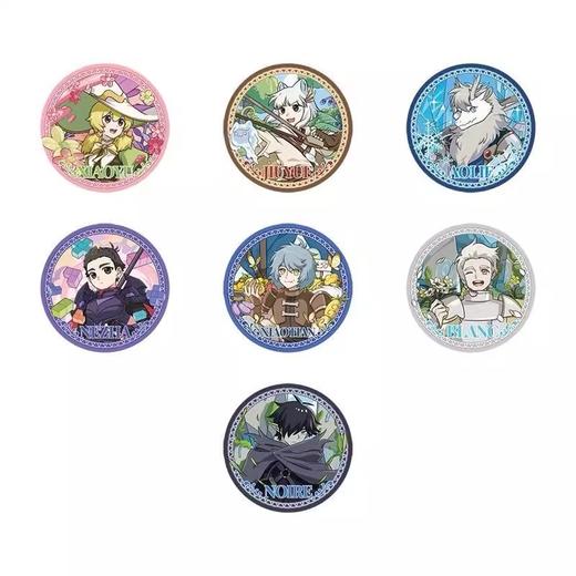 非人哉 限时玩家 马口铁徽章 吧唧 全7种 6包/盒 国谷 商品图0