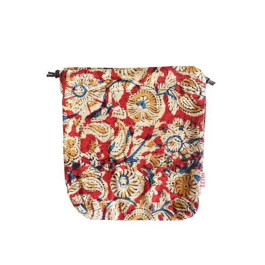 HUJI祤集Tidy收纳袋插画雕版手染布 商品图0