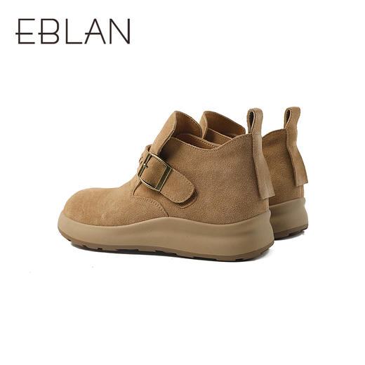 伊伴冬方便魔术贴波嬉风冬日温暖勃肯女时尚休闲鞋B25552730 商品图3