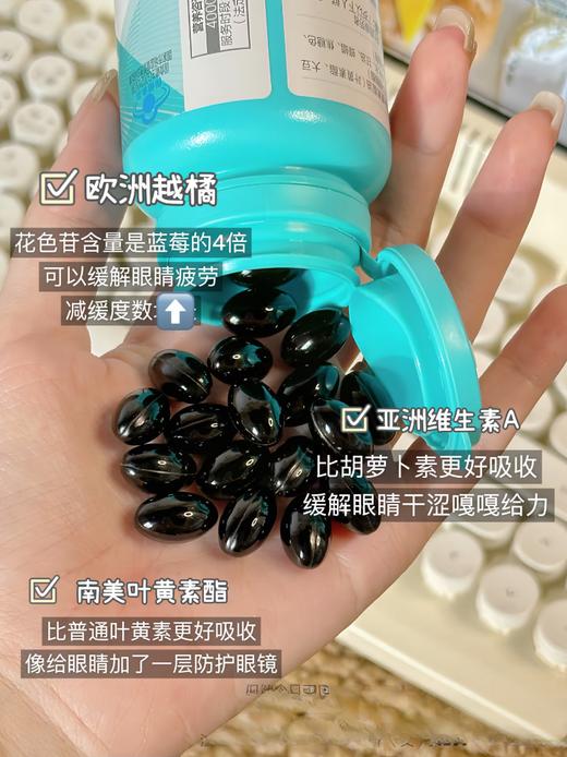 健视佳越橘叶黄素酯β-胡萝卜素软胶囊（30粒） 商品图6