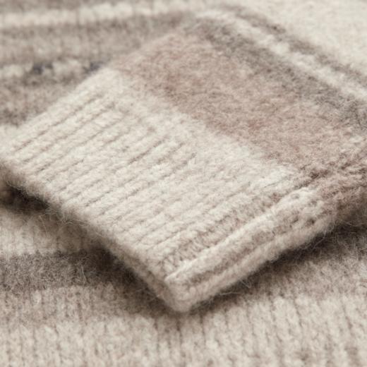 ROMI STUDIO“旷野之驹”天然牦牛绒混纺费尔岛套头毛衣RWCWSJ5751 商品图4