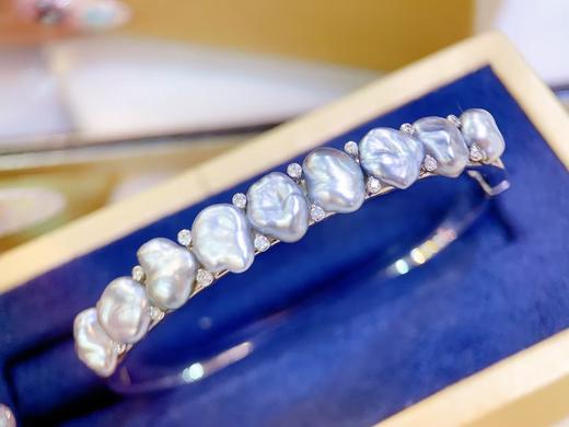 黑珍珠keshi手镯 商品图1