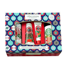 【520情人节好礼价】（清仓）欧舒丹圣诞限定日落琥珀乳木果套装