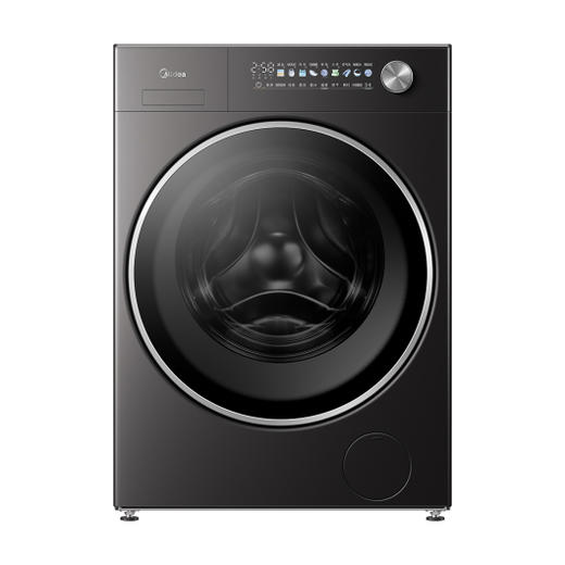 美的 MD10S10T 滚筒洗干一体机 松露灰 220V,1Ph 50Hz 转速1400 不带银离子 商品图0
