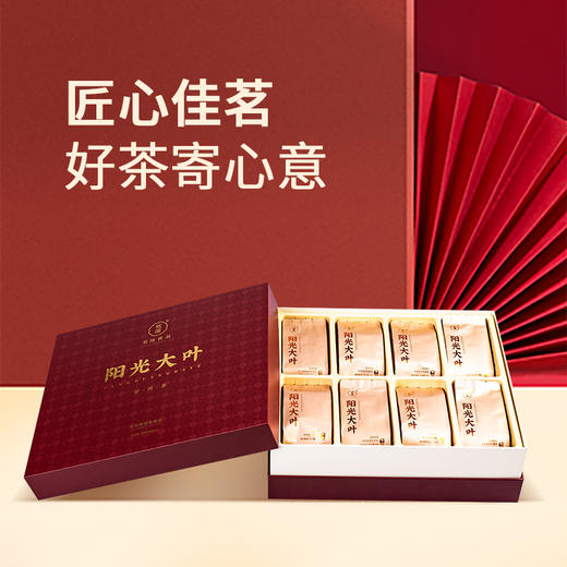 双陈普洱2025年阳光大叶普洱熟茶单泡礼盒装（2008原料）128克 商品图1