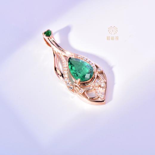 【凤翎】祖母绿挂坠   CB12306053 商品图3