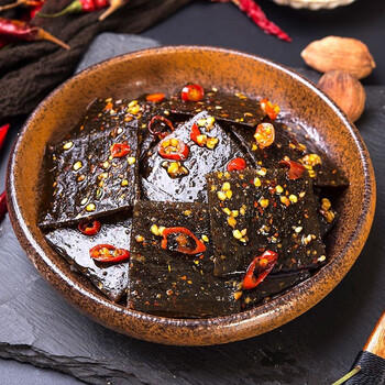 飛旺臭干子16g*40包 儿时怀旧零食湖南特产辣条办公室解馋休闲零食 /休闲食品 /豆干/素食零食 /辣条/面筋制品 商品图7