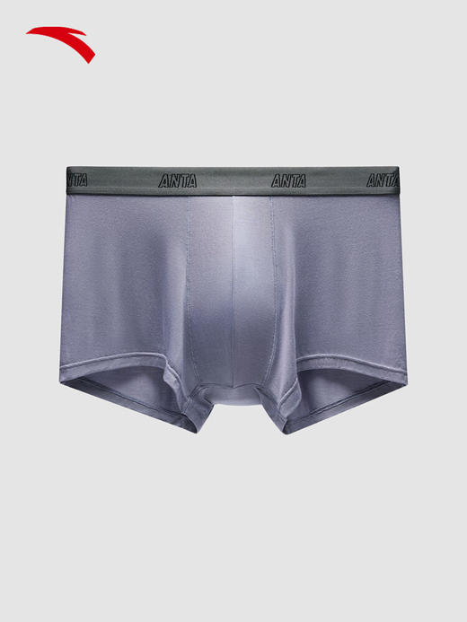 安踏运动内裤丨【1件装】竹纤维男士亲肤透气冰感抗菌平角裤192538972 商品图3