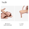 艺术工坊系列 | heelz手工翻折真丝凉鞋6公分 商品缩略图3