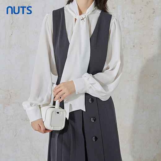 NUTS商场同款夏款时尚气质显瘦背心连衣裙女231104051B 商品图1