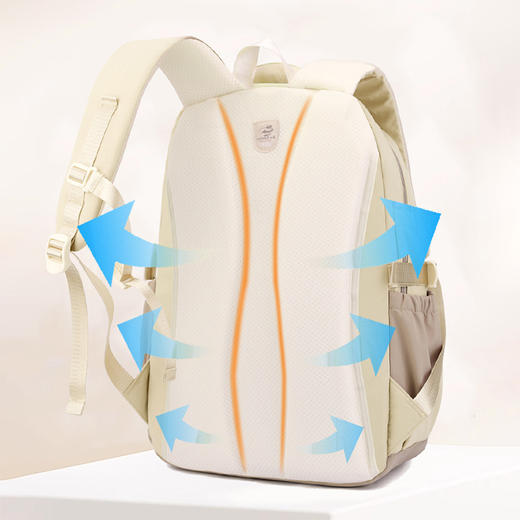 2025新款学生双肩包 大容量减负护脊中学生书包初中青少年背包 商品图3