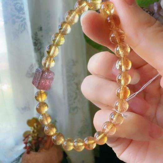 7mm单圈黄碧玺手串 商品图3