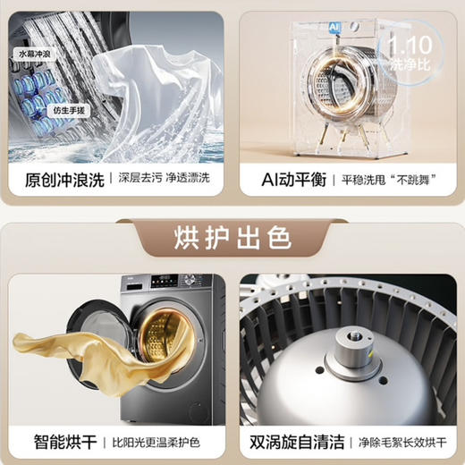 海尔（Haier）洗衣机 EG100HMATE29S 商品图3