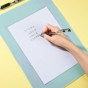 齐心（COMIX）A3学习书桌垫学生考试写字软垫板 作业绘画书法垫板 环保EVA书写垫板 中高考文具DS-329  蓝色 商品图2