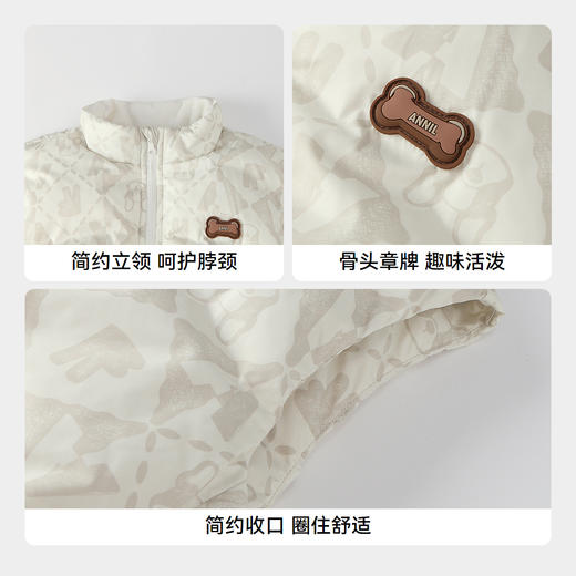 【实体店同款】男童短款马夹冬季新款安奈儿童装XB542115 商品图4