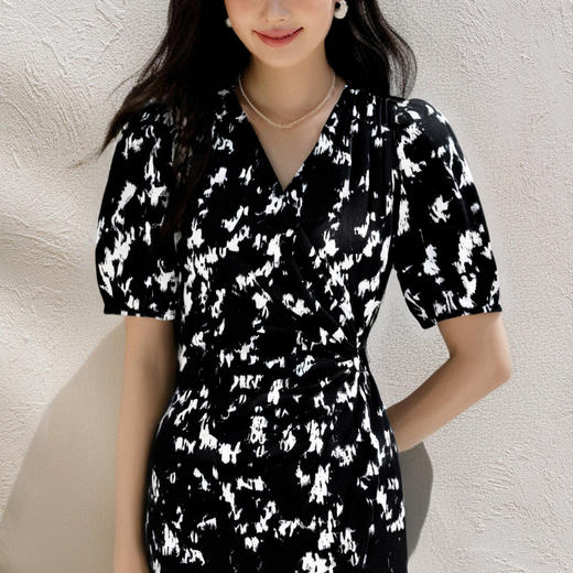 【商场同款】麦檬夏亲肤纯棉印花连衣裙5F4192261 商品图2