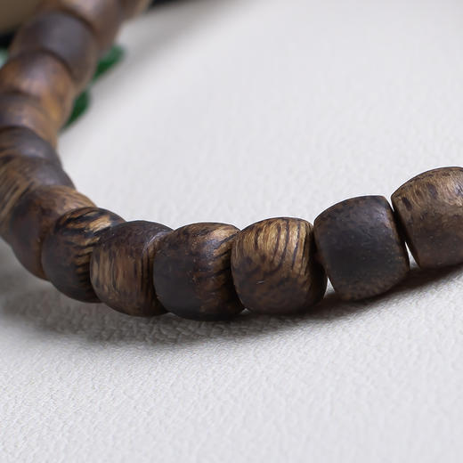 xy0523沉香+南红气质鼓珠手串 商品图4