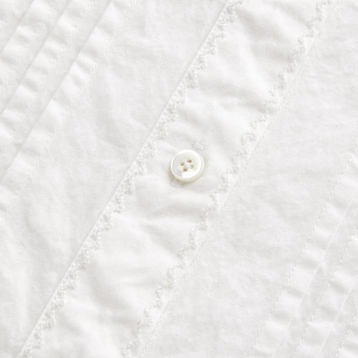 ROMI STUDIO"中古腔调"高支长绒棉复古刺绣洗水衬衫 RWCRSY4584 【发货时间25-30天】 商品图4