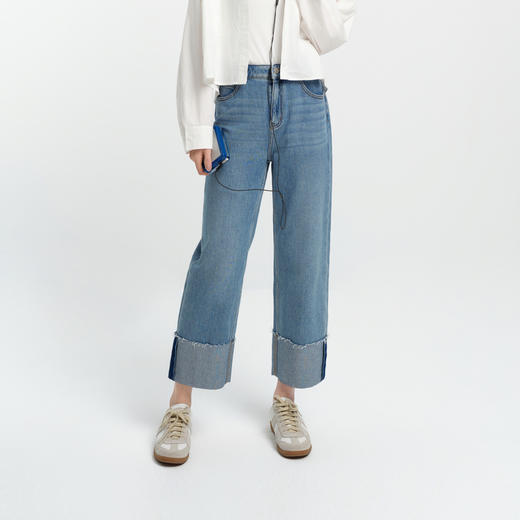 【经典款】【商场同款】麦檬春秋牛仔长裤5992151062 商品图0