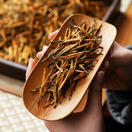 12月3日上午9点【两人团】【大金针】2025年凤庆春茶头采滇红大金针，红茶中的超级贵族，薯香浓郁，500克/罐 商品图6